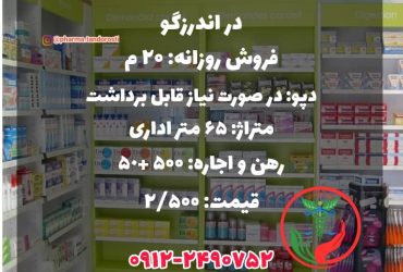 انتقال سرمایه داروخانه در اندرزگو